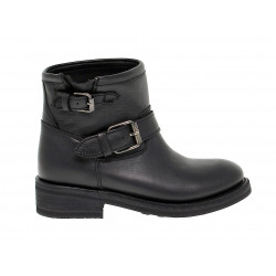 Halbstiefel Ash aus Nappa Schwarz