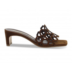 Sandalen mit Absatz Bianca Di - Leder