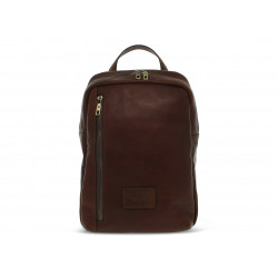 Rucksack Cuoieria Fiorentina WARM AND COLOUR ZIP VERTICALE aus Leder Leder