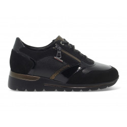 Flacher schuh Mephisto - Schwarz