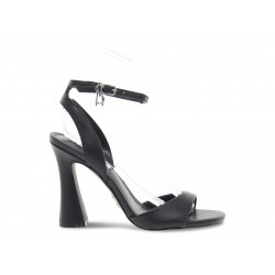 Sandalen mit Absatz Steve Madden AFTER PARTY aus Nappa Schwarz