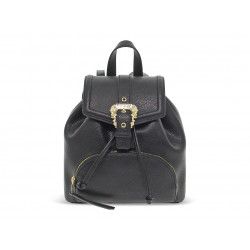Rucksack Versace Jeans Couture JEANS COUTURE RANGE F SKETCH 8 BAGS GRAINY BUCKLE aus Nappa Schwarz