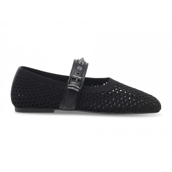 Flacher schuh Ash - Schwarz