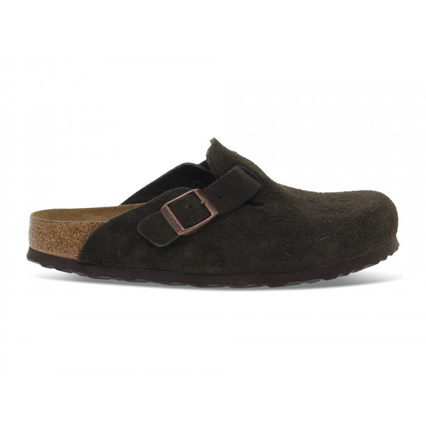 Flache Sandalen Birkenstock - Dunkelbraun