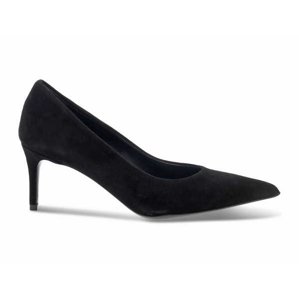 Pumps Ncub SCARPA ELGANTE aus Gämse Schwarz
