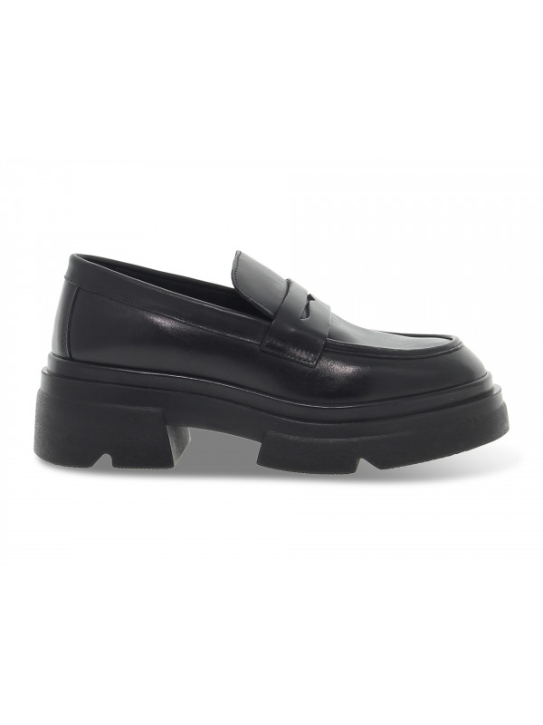Flacher schuh Emanuèlle Vee - Schwarz