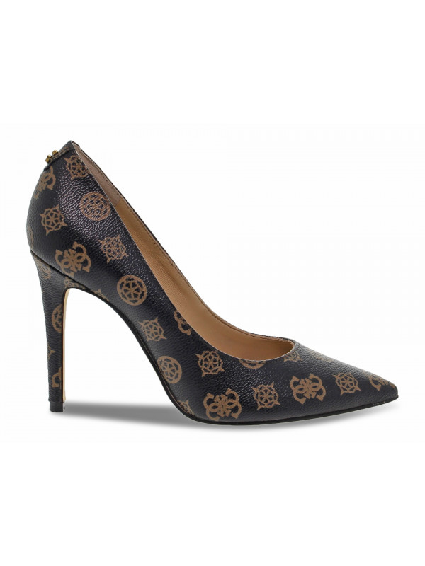 Pumps Guess LOGATO aus Kunstleder Braun