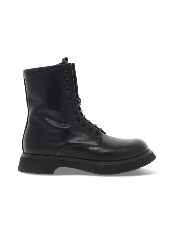Knöchelschuhe Guidi Calzature ANFIBIO STILE INGLESE aus Leder Schwarz