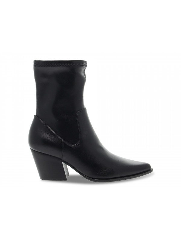 Halbstiefel Steve Madden HEAD-ON STRETCH aus Kunstleder Schwarz