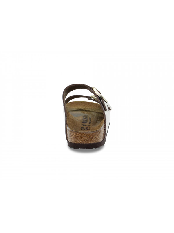 Flache Sandalen Birkenstock ARIZONA aus Birkoflor Taupe Guidi Calzature Neue Kollektion Herbst Winter 2024 Guidi Calzature