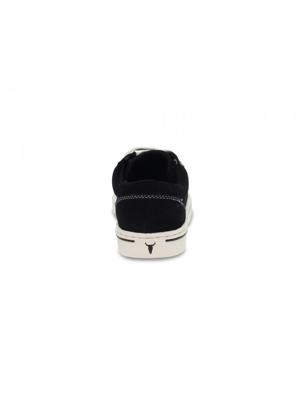 Sneaker Windsor Smith SWEET SUEDE BLACK aus Gamse Schwarz Guidi Calzature Neue Kollektion Herbst Winter 2024 Guidi Calzature
