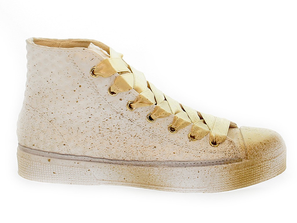 Sneakers BEVERLY HILLS POLO CLUB PD740 in white fabric