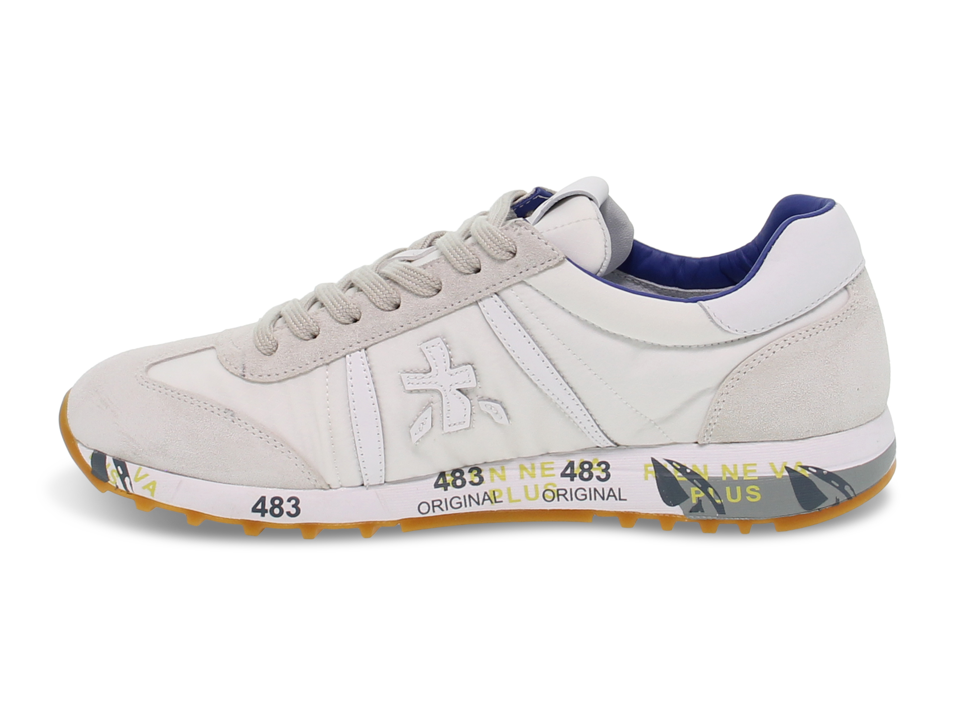 Sneakers Premiata 4709 in nylon camoscio bianco Scarpe Uomo eBay