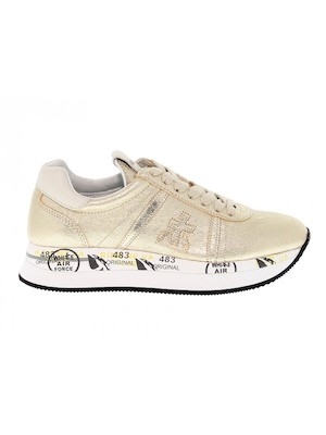 sneakers color platino donna premiata